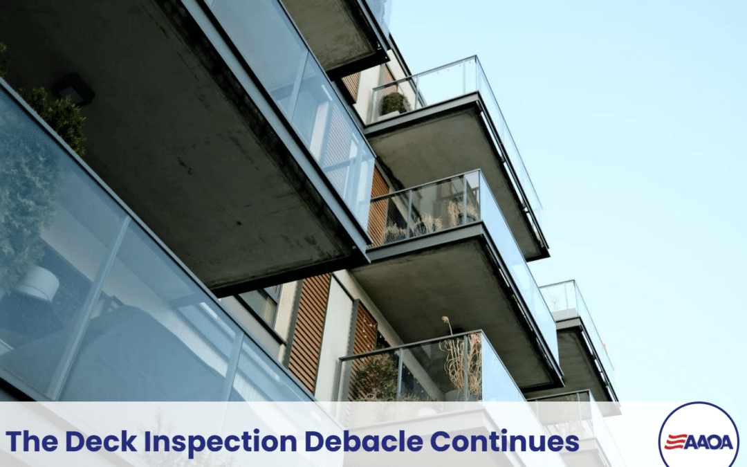 Image of apartment decks in Southern California for article The Deck Inspection Debacle Continues